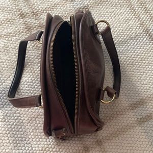 Brown Leather Coach Purse